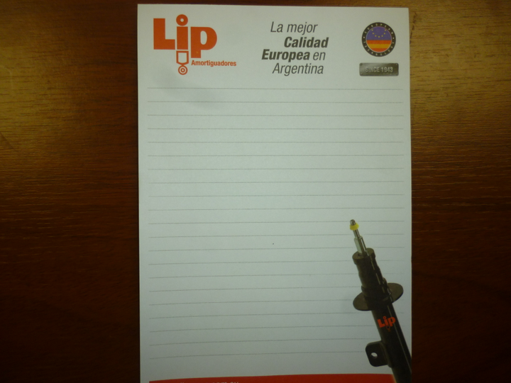 Art. propaganda anotadores (block de notas) - Imagen principal
