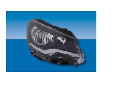 Semioptica biparabola fondo negro (lamp h1 y h7) der - Imagen principal