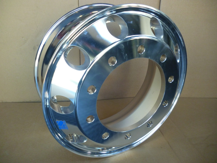 Disco rueda 8.25x22.5 aluminio remolque c/valv ext gt2 - Vista 2