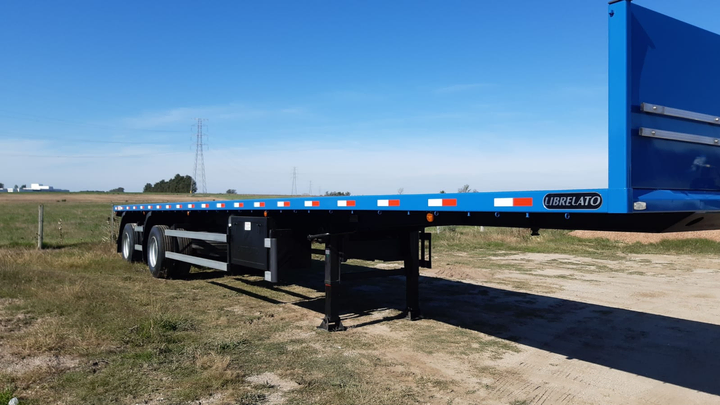 Semirremolque carga abierta 13, 50 2 ejes dist.s.mecanica (fil) - Imagen principal