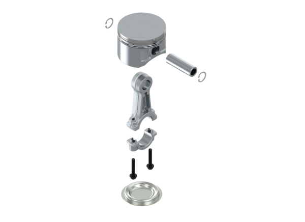 Piston y aros compresor c/biela - Imagen principal