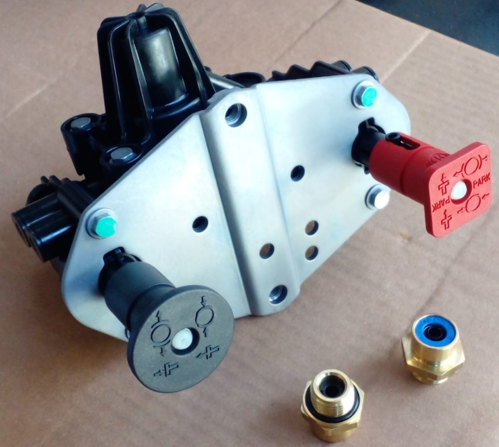 Valvula botonera con 2 conexiones ebs 3m sandonato - Imagen principal