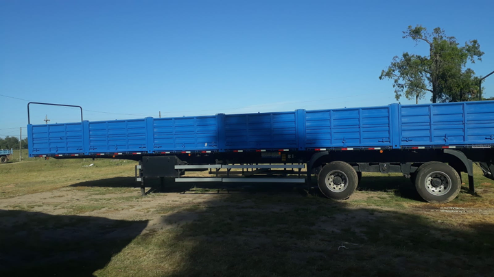 Semi con barandas 14500mm 8 pinos 1+1e mec abs - Imagen principal