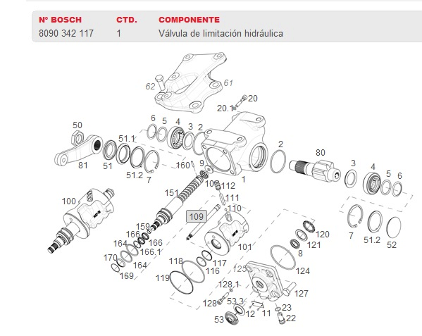 Valvula caja direccion de limitacion - Imagen principal