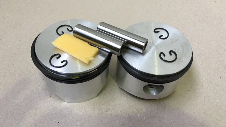 Piston y aros compresor (doble juego) - Imagen principal