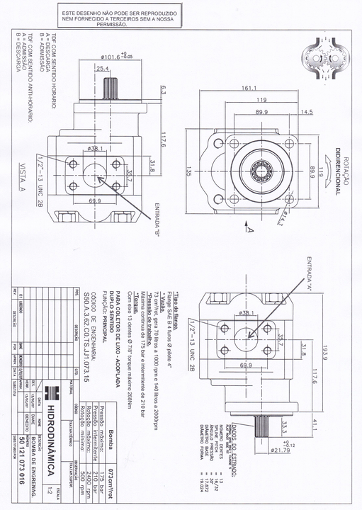 Bomba hidraulica portavolqueta - Vista 4