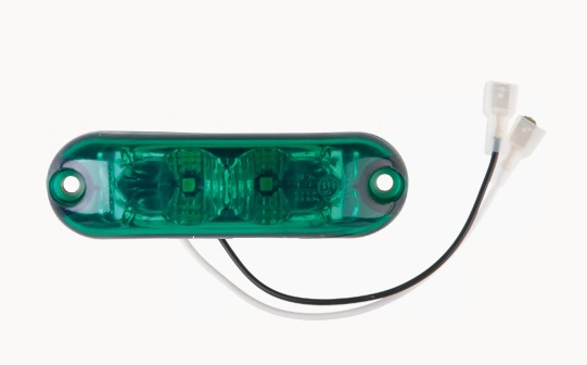 Faro delimitador verde bivolt led i/d - Imagen principal