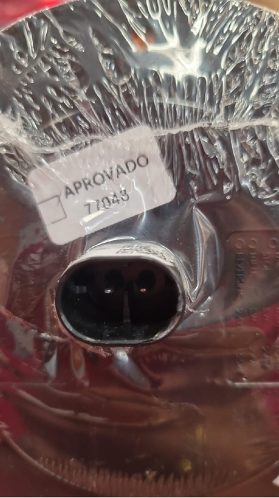 Faro trasero ambar led bivolt 125mm i/d - Vista 2