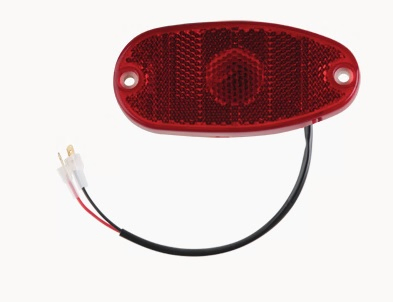 Faro delimitador rojo bivolt i/d - Imagen principal