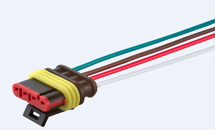 Conector 4 vias 180mm i/d - Imagen principal