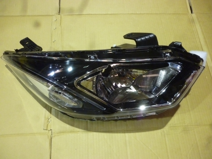 Semioptica manual led cromada der - Imagen principal