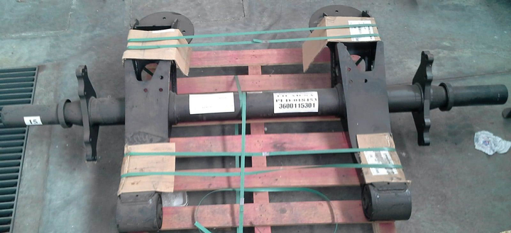 Eje (viga) a.super (1926-2218 mm) esp.25mm f.disco priv verde - Imagen principal