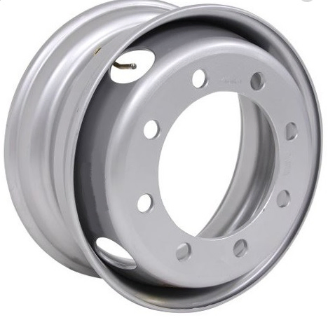 Disco rueda 7.5x22.5 cubierta s/camara c/valvula int. 8 agujeros - Imagen principal