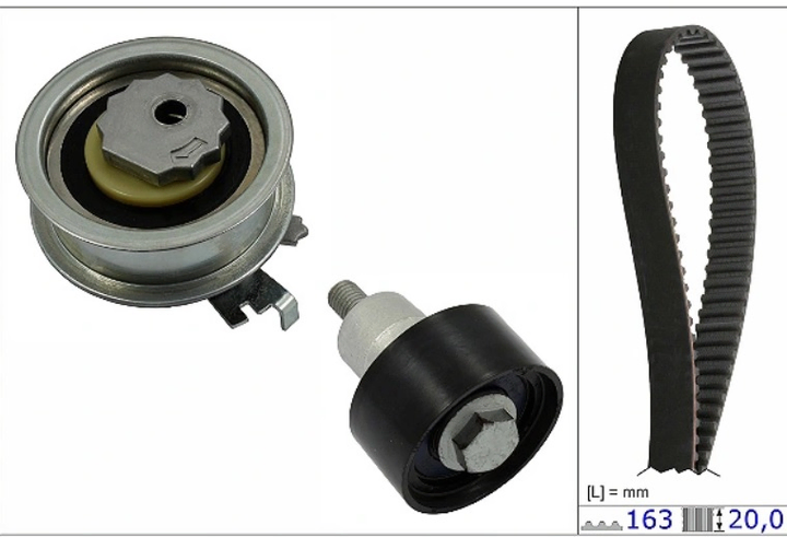 Kit distribucion motor(poleas+correa) - Imagen principal