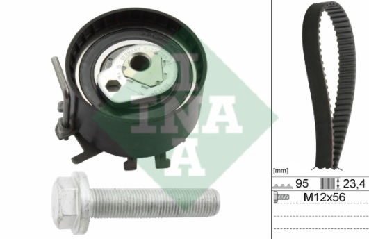 Kit distribucion motor (polea+correa) - Imagen principal