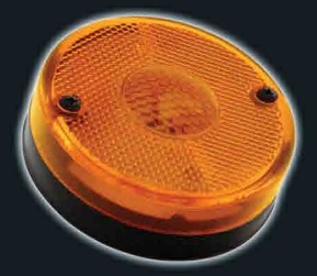 Acrilico faro lateral redondo ambar 88mm retrolateral randon i/d - Imagen principal