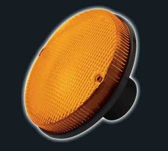 Faro trasero redondo 124mm 2 torn ambar i/d - Imagen principal