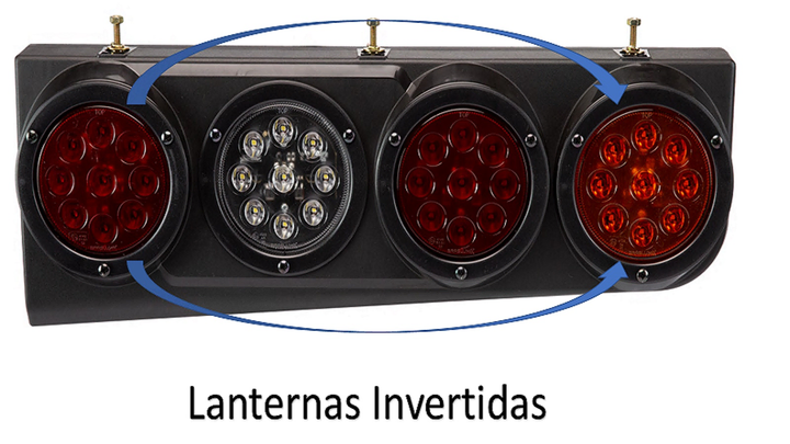 Faro trasero modulo bivolt led izq - Imagen principal