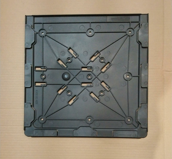 Soporte de cartel carga peligrosa 30 x 30 i/d - Imagen principal