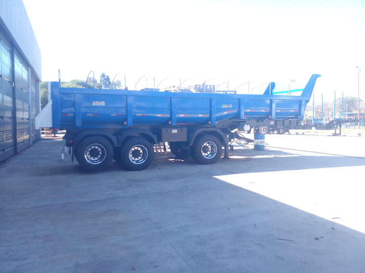 Semirremolque basc.reb.2+1 ejes 9300x2425x800mm 20m3 sac350 ddf - Imagen principal