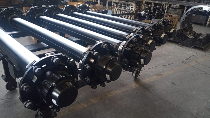 Eje (viga) maza montada en la viga sin frenos p/frenos master - Vista 2