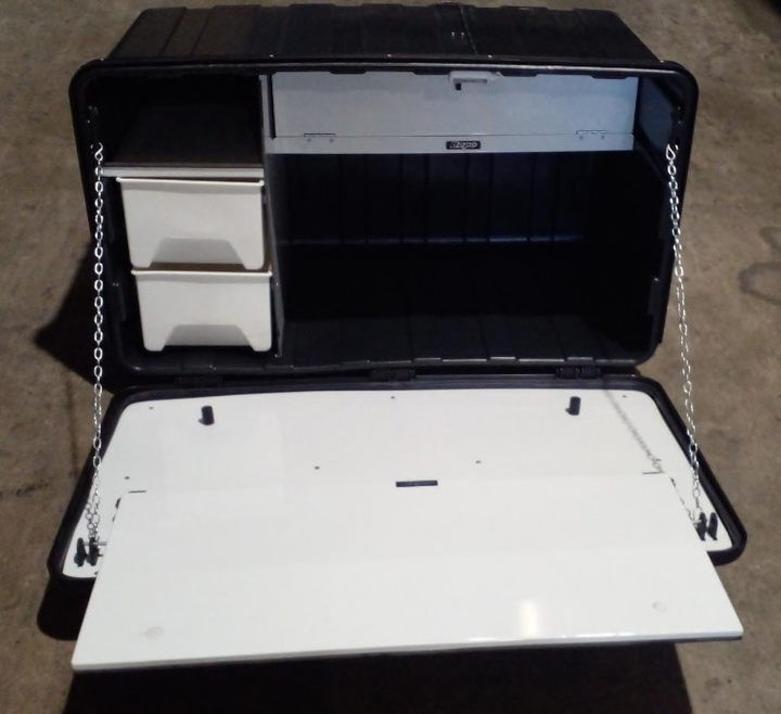 Caja herramientas plast.cocina la120 pr70 al65cm.ilu, est, caj, mesa - Imagen principal