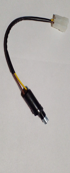 Portalampara chico c/g/ polvo y cables retrolateral rect i/d - Imagen principal