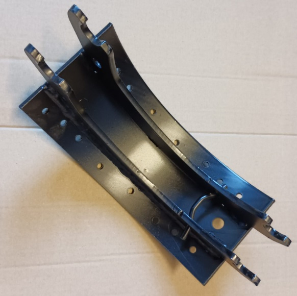 Patin freno acero 120mm sin rodillo - Imagen principal