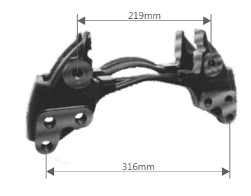 Soporte mordaza del/tra knorr i/d - Imagen principal