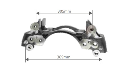 Soporte mordaza meritor i/d - Imagen principal