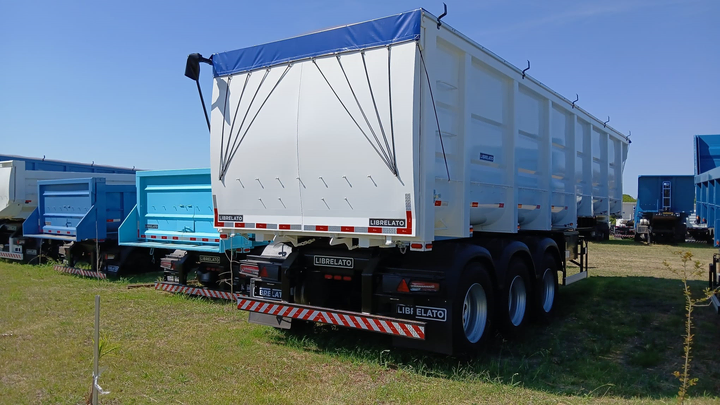 Semi volcadora rebajada 40m3 9675mm 3e neu ebs-balanza - Vista 2
