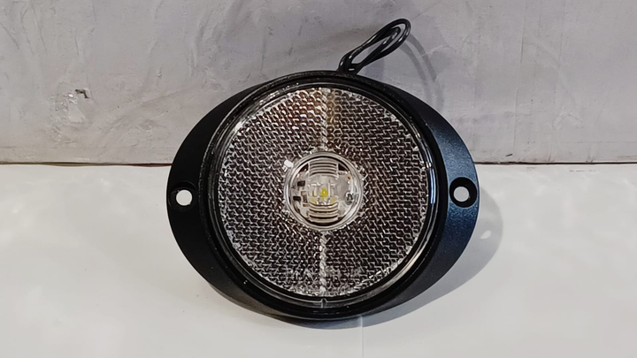 Faro linterna delim lateral 65mm c/flange fios 180 mm cristal i/d - Vista 2