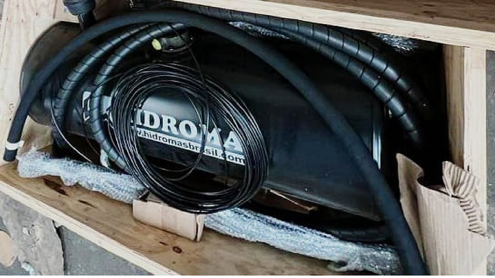 Kit hidraulico tanque red 180lts con bomba de 105 piso movil - Vista 4