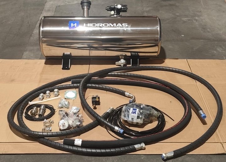 Kit hidraulico 180l/105 piso movil red inox - Imagen principal